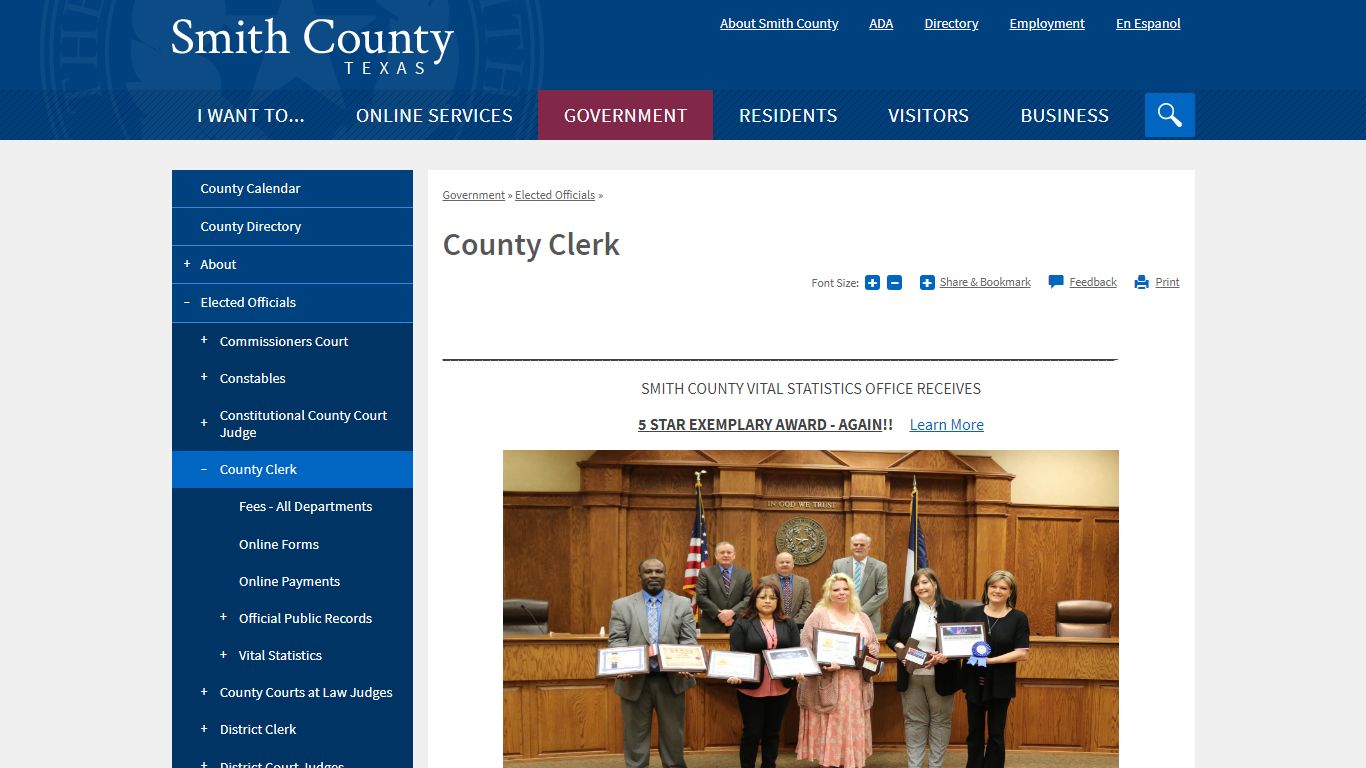 County Clerk | Smith County, TX